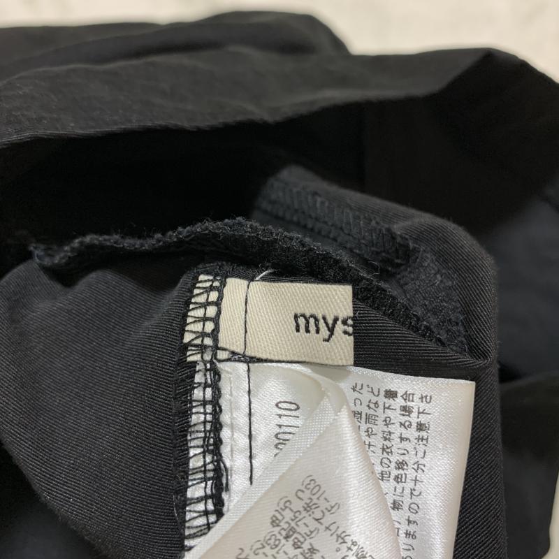 ミスティック mystic スカート ミニスカート 1 無地 黒 / ブラック /  レディース USED 古着 中古 10034974