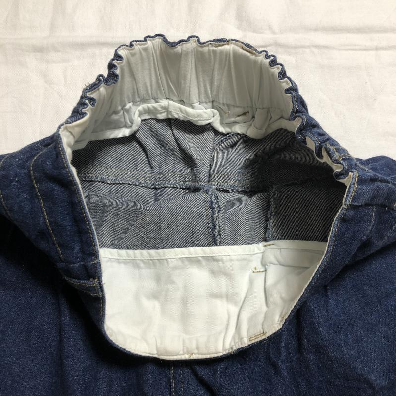 ミスティック mystic スカート ミニスカート デニム 2 無地 インディゴ / インディゴ /  レディース USED 古着 中古 10034980