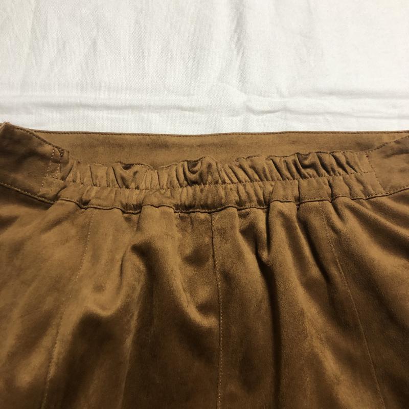 ダブルクローゼット w closet スカート ミニスカート FREE 無地 茶 / ブラウン /  レディース USED 古着 中古 10034981