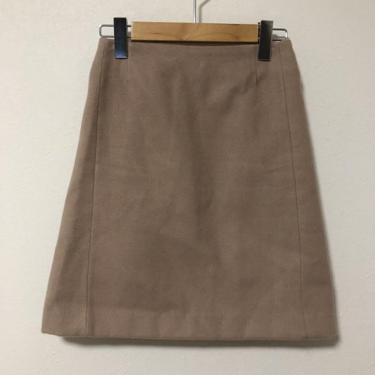 ミスティック mystic スカート ひざ丈スカート 1 無地 茶 / ブラウン /  レディース USED 古着 中古 10035001