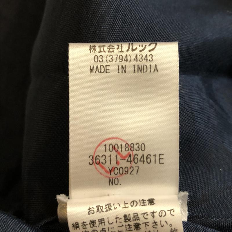 ポール＆ジョー シスター PAUL & JOE SISTER スカート ミニスカート ファブリック　タックスカート 36 刺繍 X 総柄 X  銀 / シルバー / X 紺 / ネイビー /  レディース USED 古着 中古 10035044