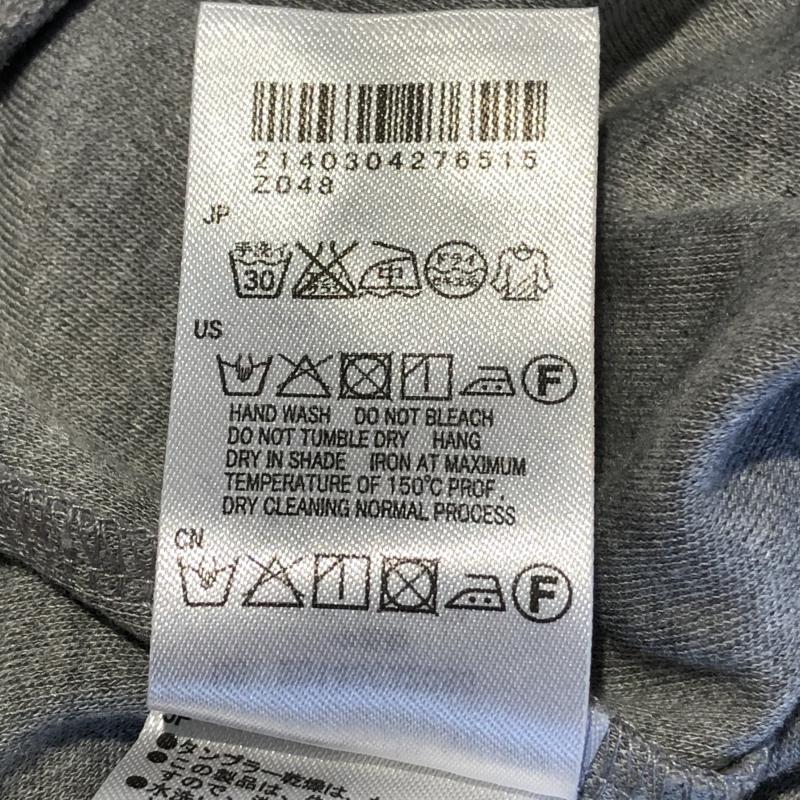 イーハイフンワールドギャラリー E hyphen world gallery カットソー 七分袖 FREE 無地 灰 / グレー /  レディース USED 古着 中古 10035078