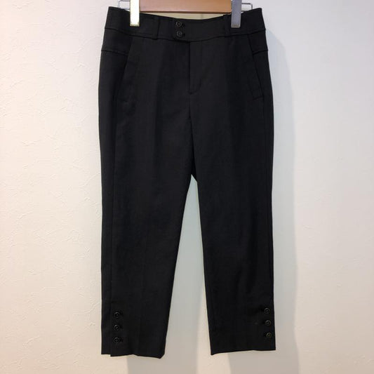セシオセラ CECI OU CELA パンツ スラックス クロップドパンツ 36 無地 黒 / ブラック /  レディース USED 古着 中古 10035191