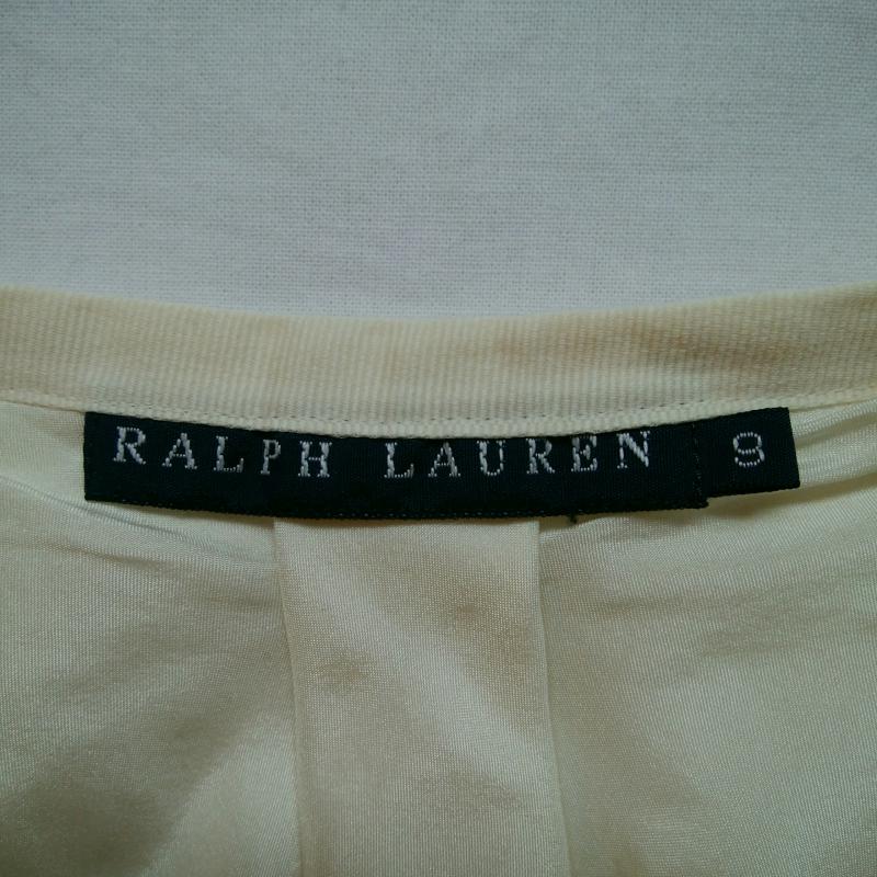 ラルフローレン RALPHLAUREN スカート ミニスカート 無地 白 / ホワイト /  レディース USED 古着 中古 10035244