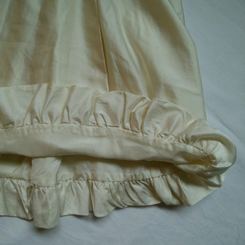 ラルフローレン RALPHLAUREN スカート ミニスカート 無地 白 / ホワイト /  レディース USED 古着 中古 10035244
