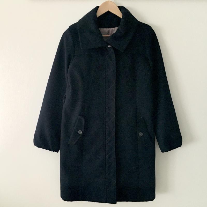 ファヴォリ favori コート コート一般 M 無地 紺 / ネイビー /  レディース USED 古着 中古 10035325