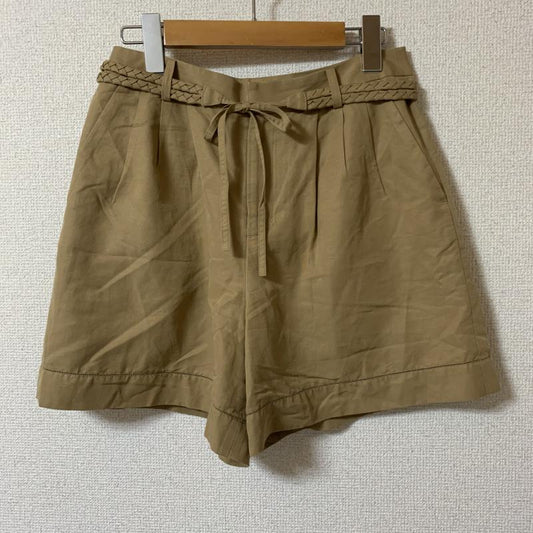 トゥモローランド TOMORROWLAND パンツ キュロット 36 無地 茶 / ブラウン /  レディース USED 古着 中古 10035480