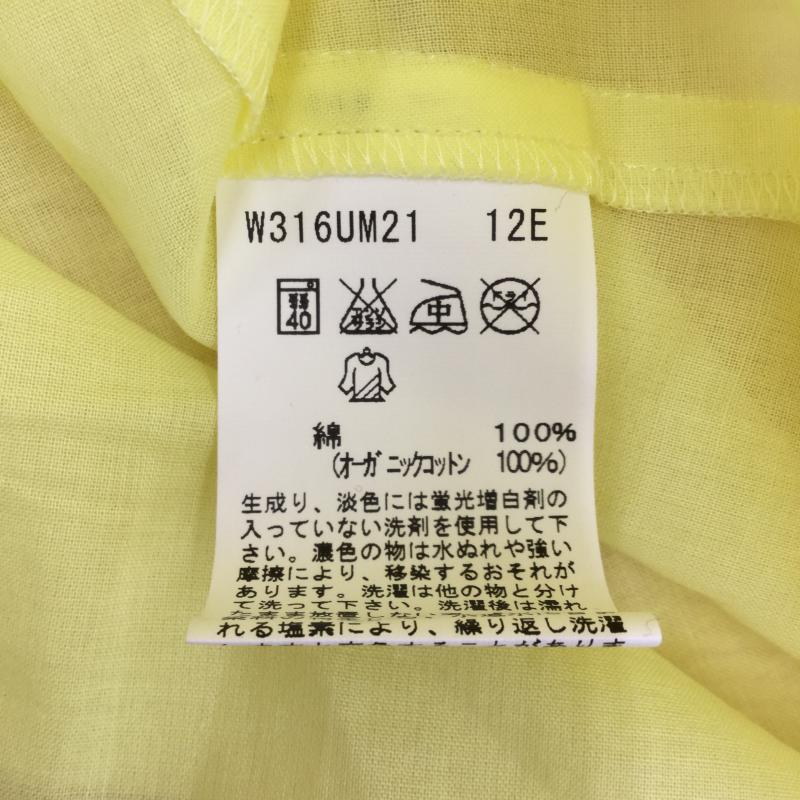 アニエス・ベー agnes b. ワンピース ひざ丈スカート 38  黄 / イエロー /  レディース USED 古着 中古 10035959