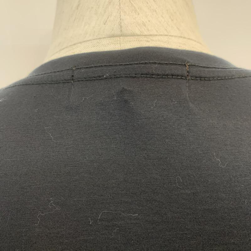 ウ゛ェンヌ Bennu Tシャツ 半袖 無地 44 無地 黒 / ブラック /  メンズ USED 古着 中古 10036033