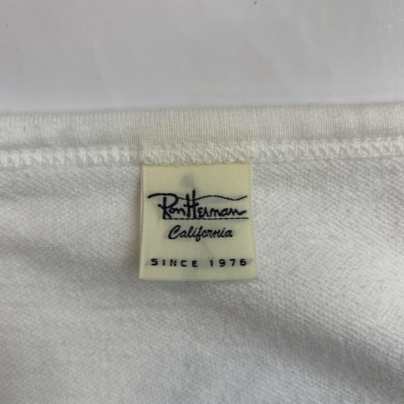 ロンハーマン Ron Herman ワンピース ひざ丈スカート 長袖 無地 S 無地 白 / ホワイト /  レディース USED 古着 中古 10036088