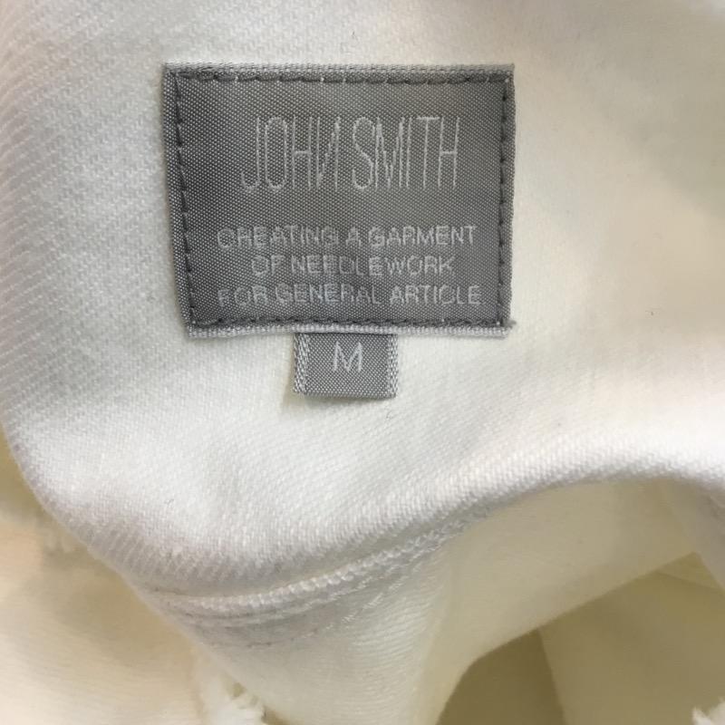 ジェーンスミスジョンスミス JANE SMITH / JOHN SMITH ジャケット、上着 ジャンパー、ブルゾン ホワイトデニムジャケット M 無地 白 / ホワイト /  メンズ USED 古着 中古 10036235