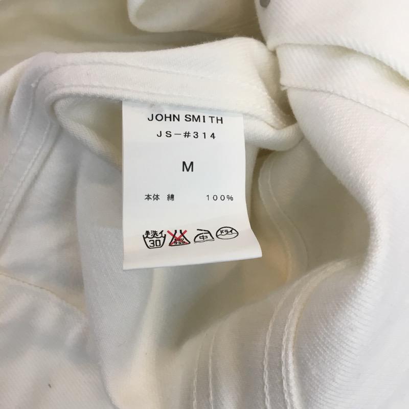 ジェーンスミスジョンスミス JANE SMITH / JOHN SMITH ジャケット、上着 ジャンパー、ブルゾン ホワイトデニムジャケット M 無地 白 / ホワイト /  メンズ USED 古着 中古 10036235
