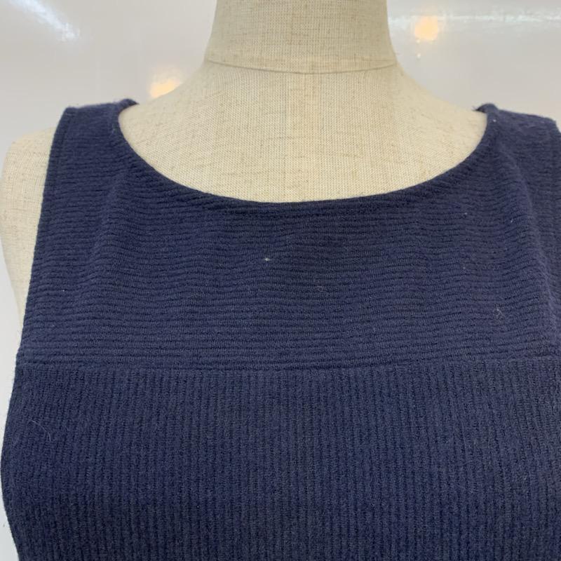 ダズリン dazzlin ワンピース ミニスカート M 無地 紺 / ネイビー /  レディース USED 古着 中古 10036258