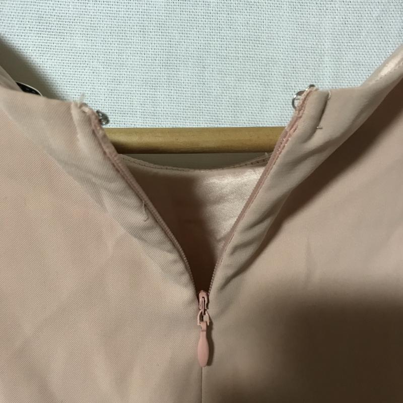 ティティーアンドコー titty&Co. ワンピース ひざ丈スカート S 無地 桃 / ピンク /  レディース USED 古着 中古 10036417