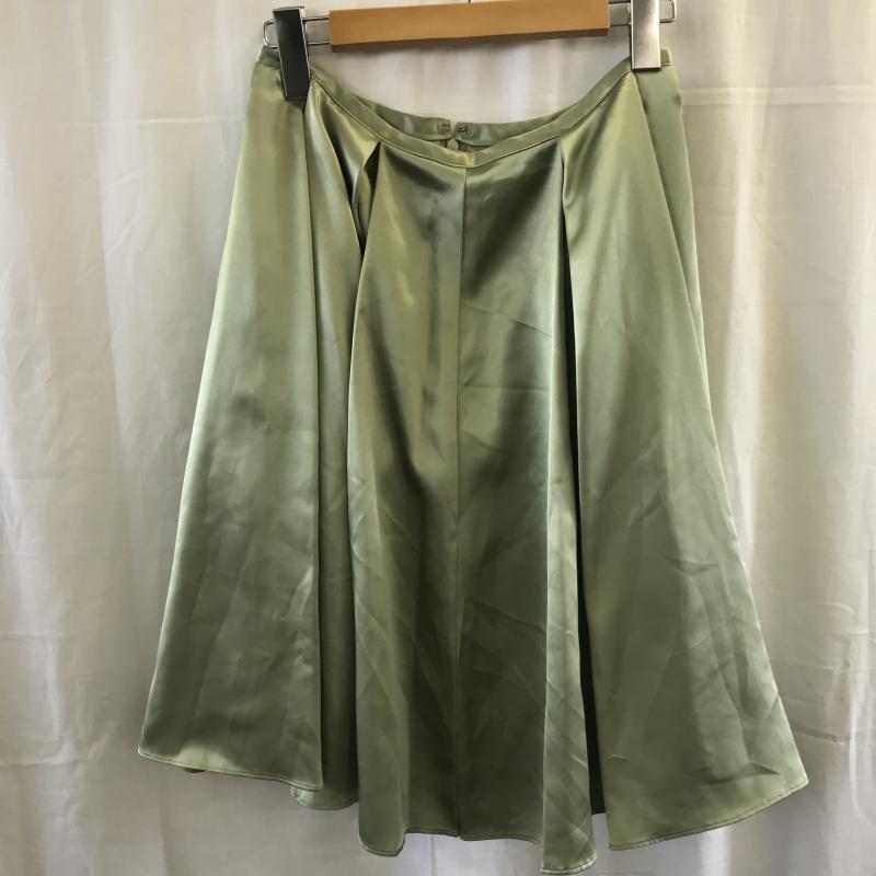 ラトータリテ La TOTALITE スカート ひざ丈スカート S 無地 緑 / グリーン /  レディース USED 古着 中古 10036450