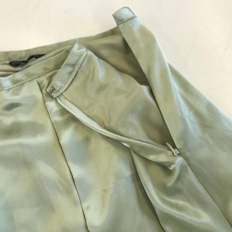 ラトータリテ La TOTALITE スカート ひざ丈スカート S 無地 緑 / グリーン /  レディース USED 古着 中古 10036450