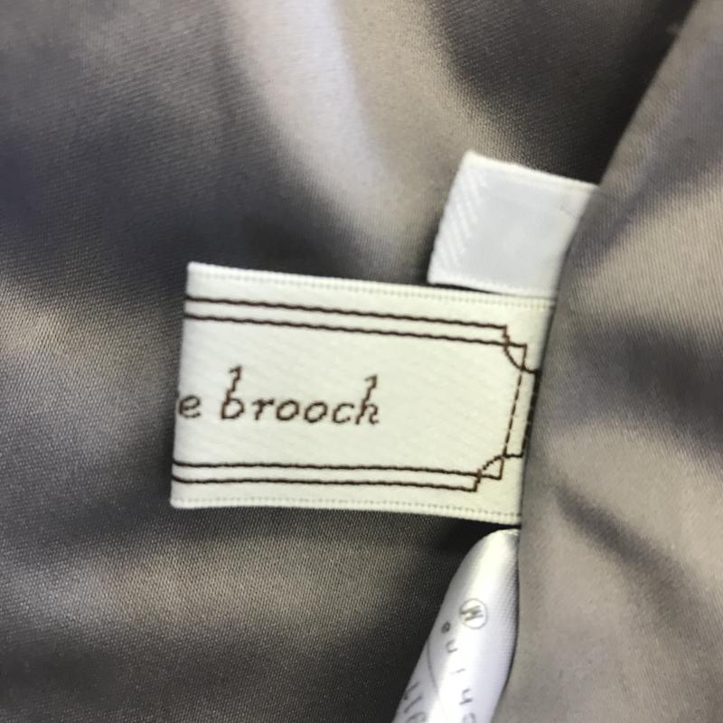 クチュールブローチ couture brooch スカート ひざ丈スカート 38 無地 灰 / グレー /  レディース USED 古着 中古 10036484