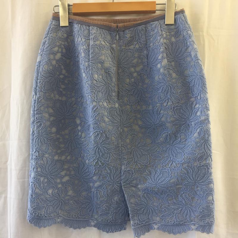 アプワイザー・リッシェ Apuweiser-riche スカート ミニスカート 2 花柄 青 / ブルー /  レディース USED 古着 中古 10036505