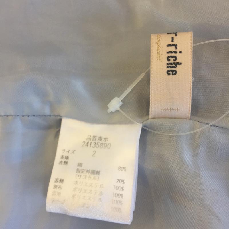 アプワイザー・リッシェ Apuweiser-riche スカート ミニスカート 2 花柄 青 / ブルー /  レディース USED 古着 中古 10036505