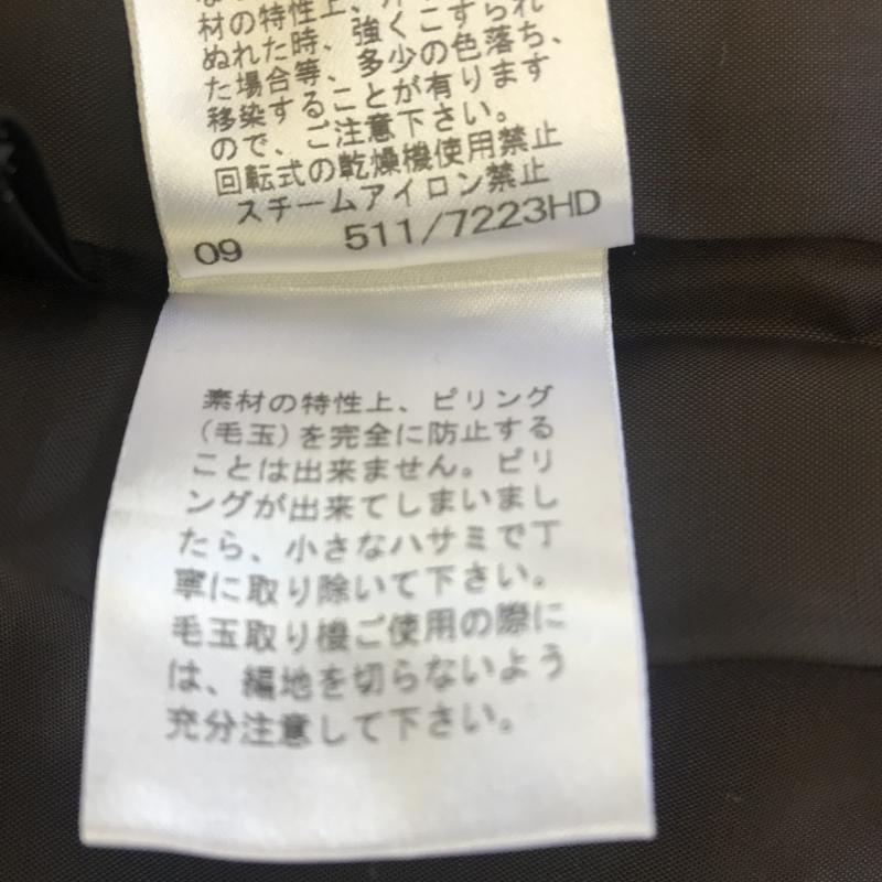 アンケート en quete ワンピース ひざ丈スカート 無地 茶 / ブラウン /  レディース USED 古着 中古 10036517