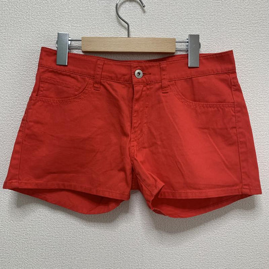 ユニクロ UNIQLO ボトムス ボトムス ショートパンツ 無地 橙 / オレンジ /  レディース USED 古着 中古 10036559