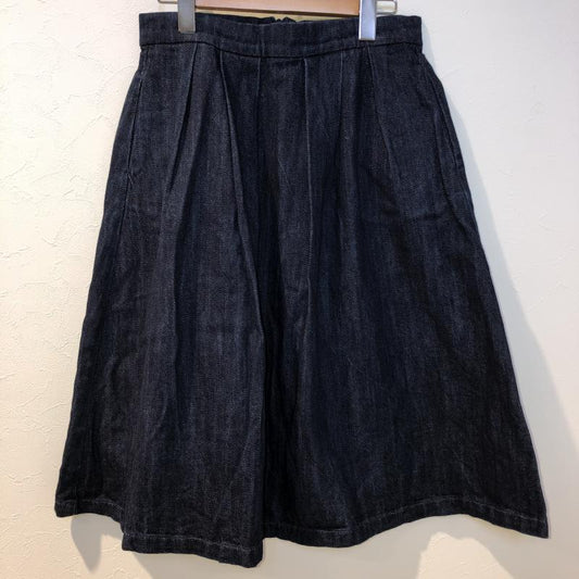 ザラ ZARA TRAFALUC スカート ロングスカート デニム M 無地 インディゴ / インディゴ /  レディース USED 古着 中古 10036698