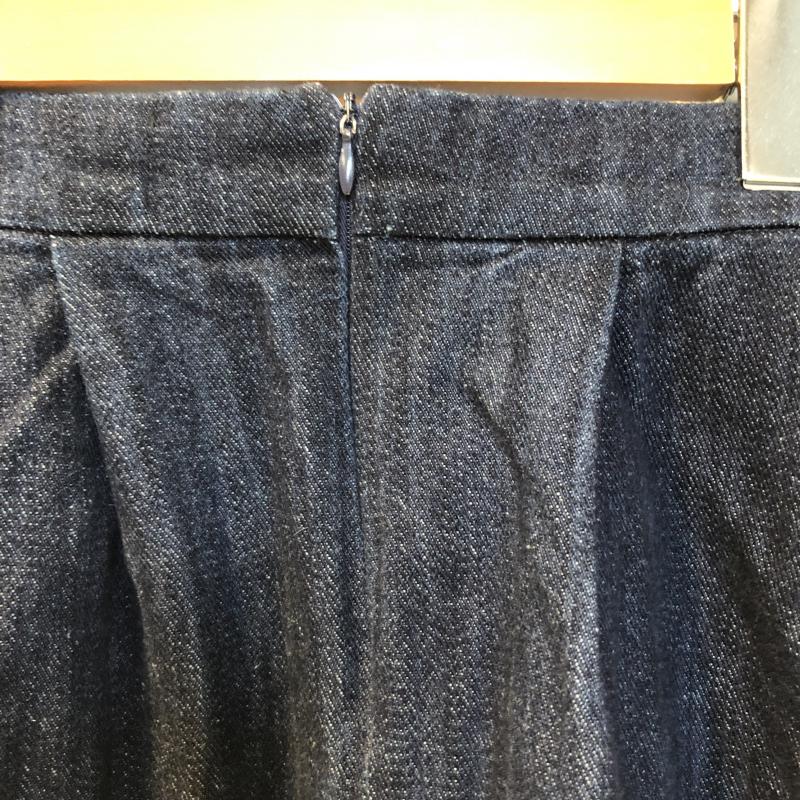 ザラ ZARA TRAFALUC スカート ロングスカート デニム M 無地 インディゴ / インディゴ /  レディース USED 古着 中古 10036698