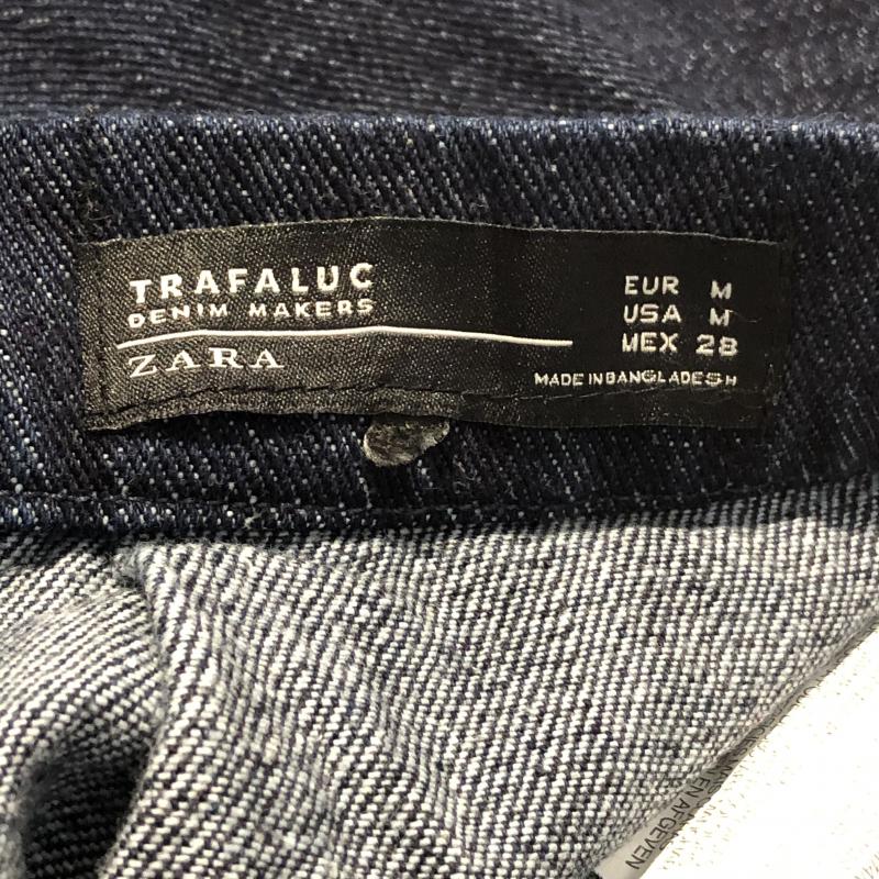 ザラ ZARA TRAFALUC スカート ロングスカート デニム M 無地 インディゴ / インディゴ /  レディース USED 古着 中古 10036698