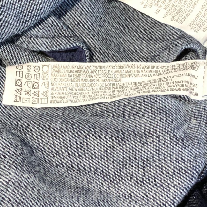 ザラ ZARA TRAFALUC スカート ロングスカート デニム M 無地 インディゴ / インディゴ /  レディース USED 古着 中古 10036698