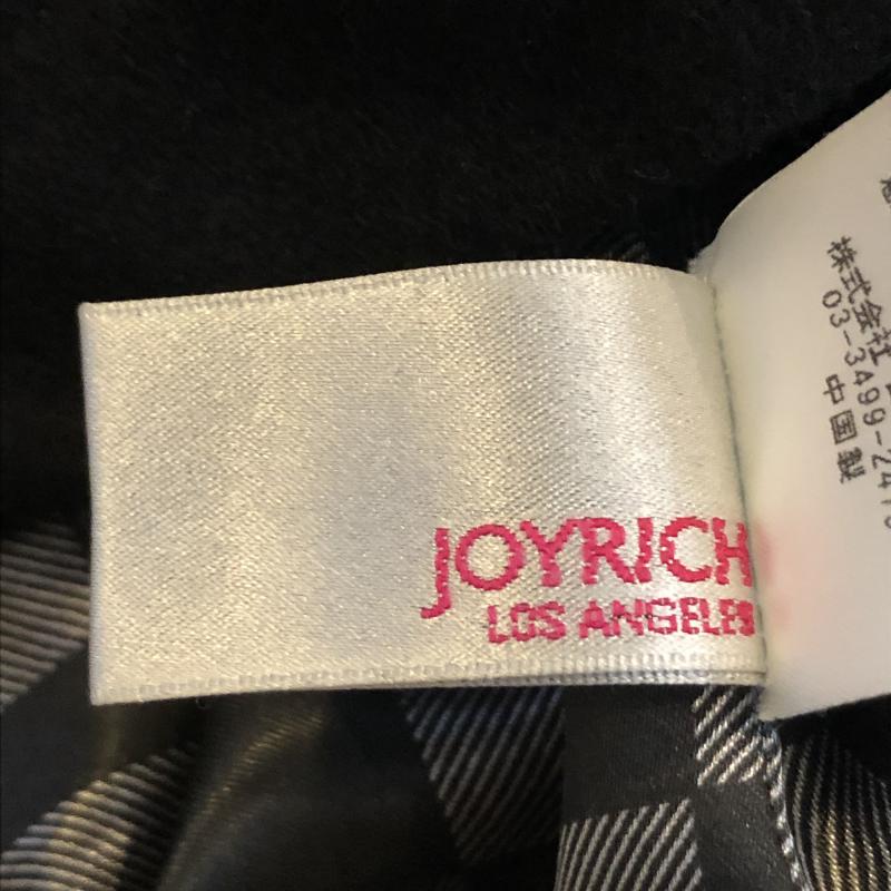 ジョイリッチ JOYRICH コート ピーコート フード付き　ウール　ローズバット XS 無地 黒 / ブラック /  レディース USED 古着 中古 10036786