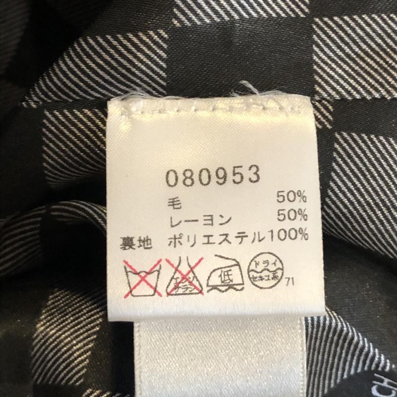 ジョイリッチ JOYRICH コート ピーコート フード付き　ウール　ローズバット XS 無地 黒 / ブラック /  レディース USED 古着 中古 10036786