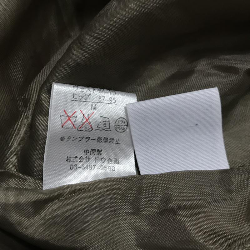 ジ エンポリアム THE EMPORIUM スカート ひざ丈スカート M 花柄 ベージュ / ベージュ / X カーキ / カーキ / X 赤 / レッド /  レディース USED 古着 中古 10036791