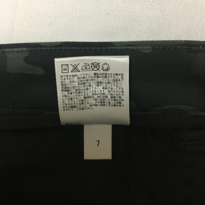 ユニクロ UNIQLO スカート ひざ丈スカート カモフラージュ柄・迷彩 緑 / グリーン /  レディース USED 古着 中古 10036798
