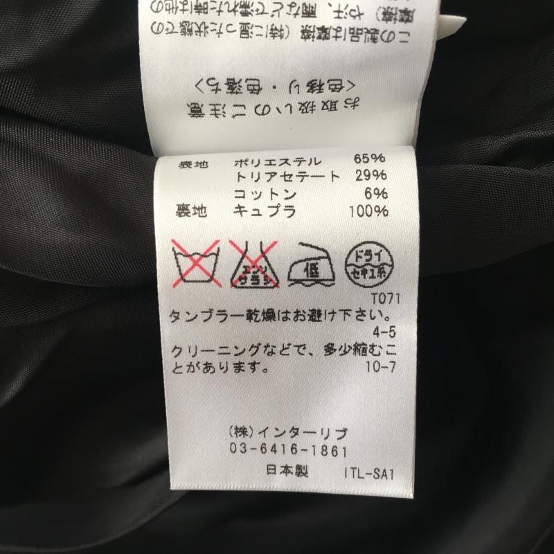 サクラ SACRA スカート ミニスカート 36 無地 黒 / ブラック /  レディース USED 古着 中古 10036904