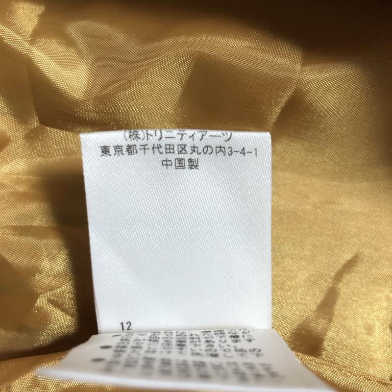 リーアスタリスク REASTERISK ワンピース ひざ丈スカート FREE 花柄 茶 / ブラウン / X 白 / ホワイト / X 黒 / ブラック /  レディース USED 古着 中古 10036972