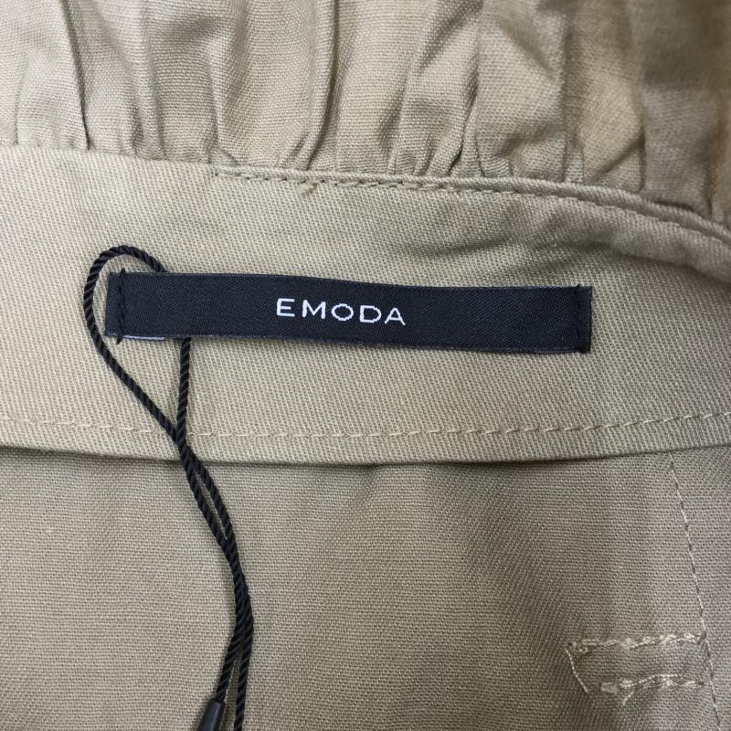 エモダ EMODA スカート ひざ丈スカート M  ベージュ / ベージュ /  レディース USED 古着 中古 10037005