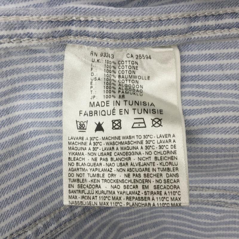 ディーゼル DIESEL ジャケット、上着 ジャケット、ブレザー M ストライプ 白 / ホワイト / X 水色 / ライトブルー /  メンズ USED 古着 中古 10037019