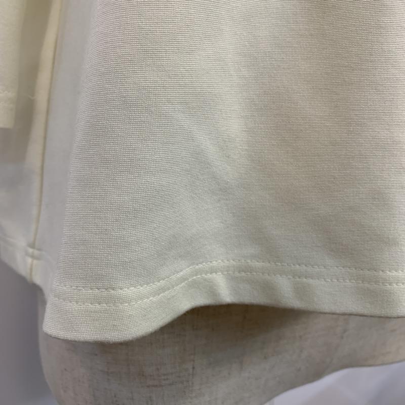 ユナイテッドアローズ UNITED ARROWS カットソー 七分袖 無地 レース 無地 X レース柄 白 / ホワイト / X アイボリー / アイボリー /  レディース USED 古着 中古 10037123