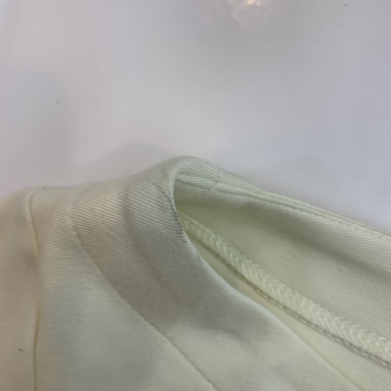 ユナイテッドアローズ UNITED ARROWS カットソー 七分袖 無地 レース 無地 X レース柄 白 / ホワイト / X アイボリー / アイボリー /  レディース USED 古着 中古 10037123