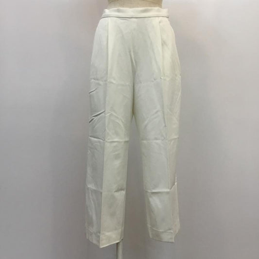 スライ SLY ボトムス ボトムス ワイドパンツ 無地 タグ付き 2 無地 白 / ホワイト /  レディース USED 古着 中古 10037137