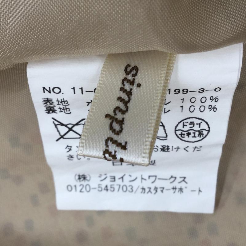 シンプリシテェ Simplicite ワンピース ひざ丈スカート 総柄 ベージュ / ベージュ / X 茶 / ブラウン / X 橙 / オレンジ /  レディース USED 古着 中古 10037335