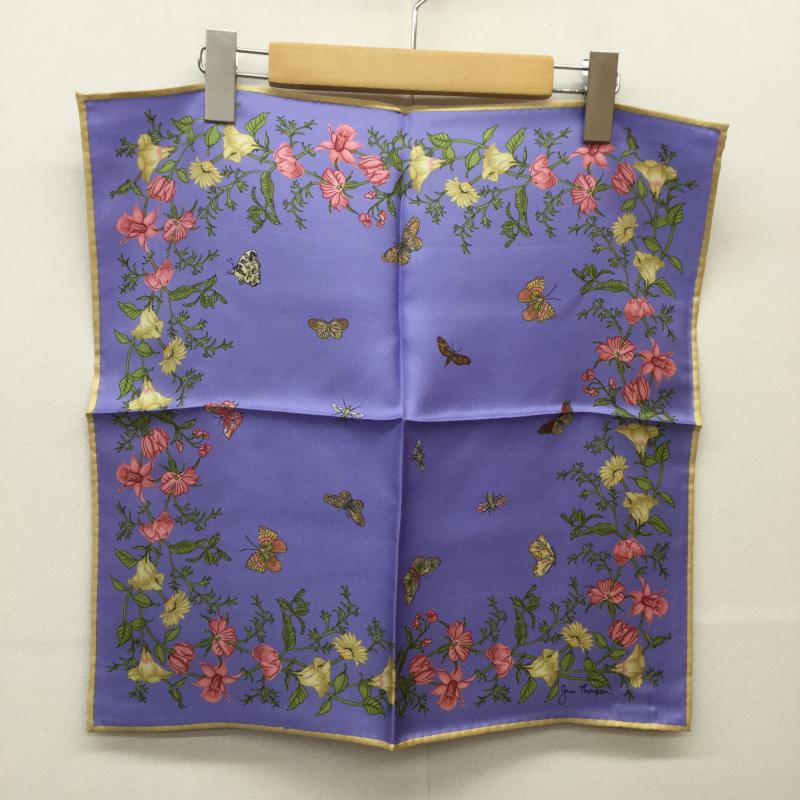 ジムトンプソン JIMTHOMPSON ハンカチ ハンカチ 花柄 紫 / パープル /  レディース USED 古着 中古 10037374