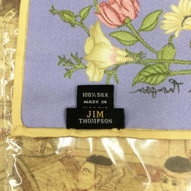 ジムトンプソン JIMTHOMPSON ハンカチ ハンカチ 花柄 紫 / パープル /  レディース USED 古着 中古 10037374