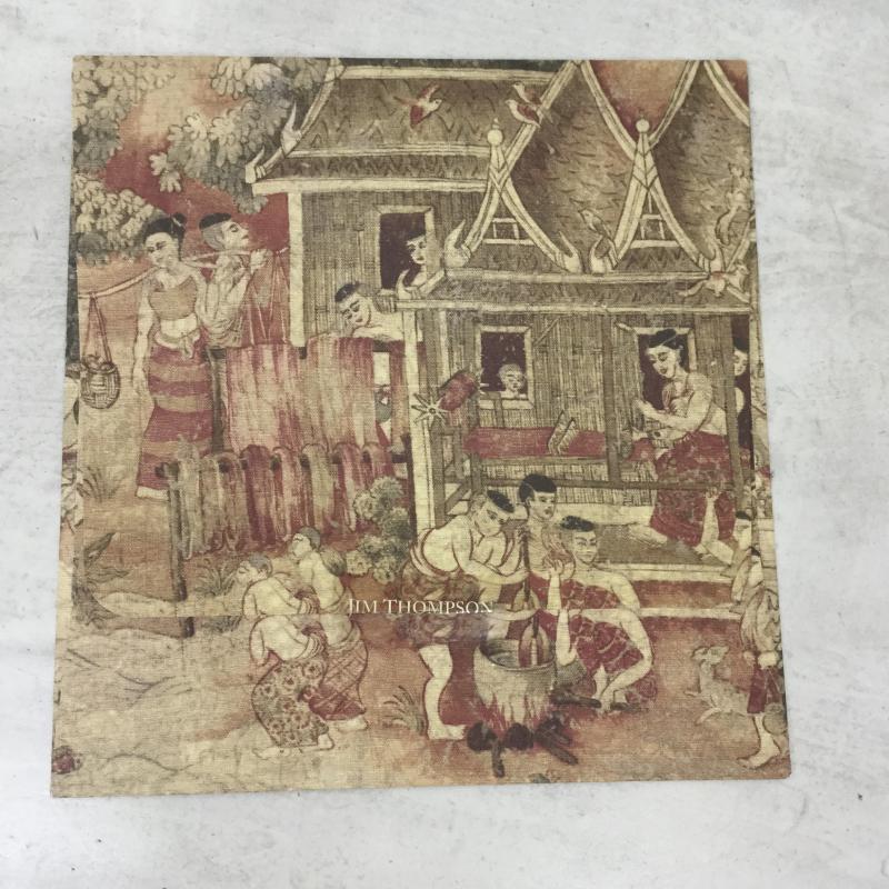 ジムトンプソン JIMTHOMPSON ハンカチ ハンカチ 花柄 紫 / パープル /  レディース USED 古着 中古 10037374
