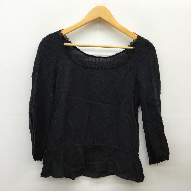 ジルスチュアート JILLSTUART カットソー 長袖 S  紺 / ネイビー /  レディース USED 古着 中古 10037455