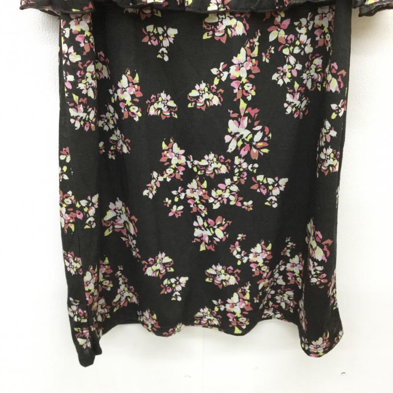 リエンダ rienda ワンピース ミニスカート S  黒 / ブラック /  レディース USED 古着 中古 10037488