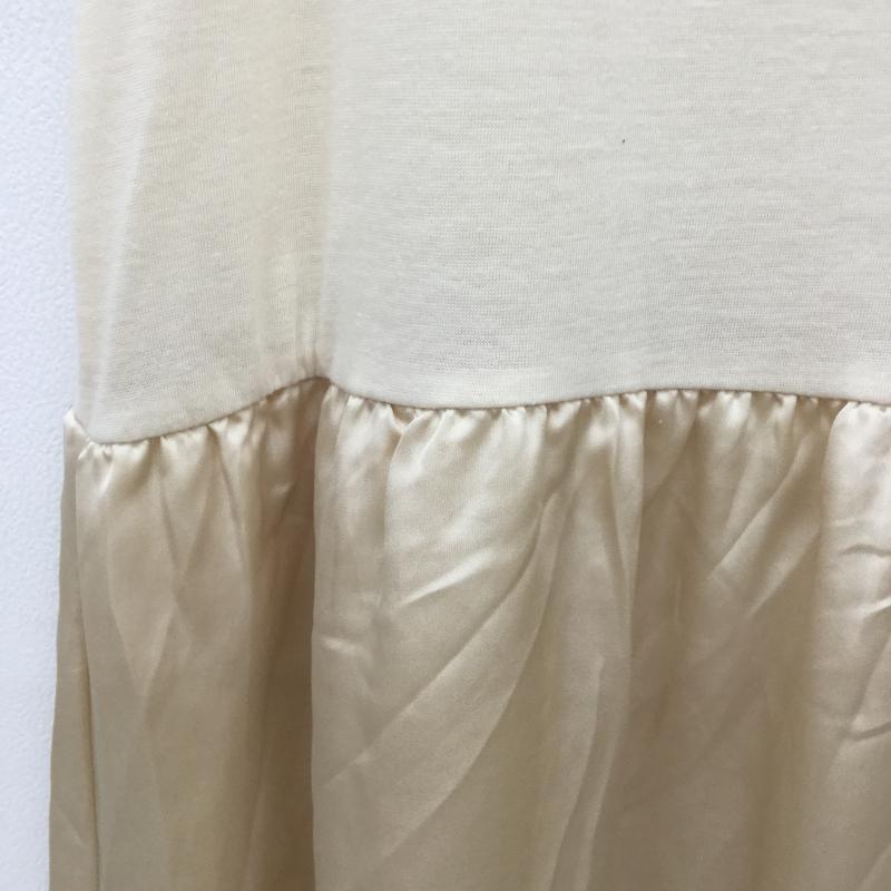 レプシムローリーズファーム LEPSIMLOWRYSFARM ワンピース ひざ丈スカート L  アイボリー / アイボリー /  レディース USED 古着 中古 10037553