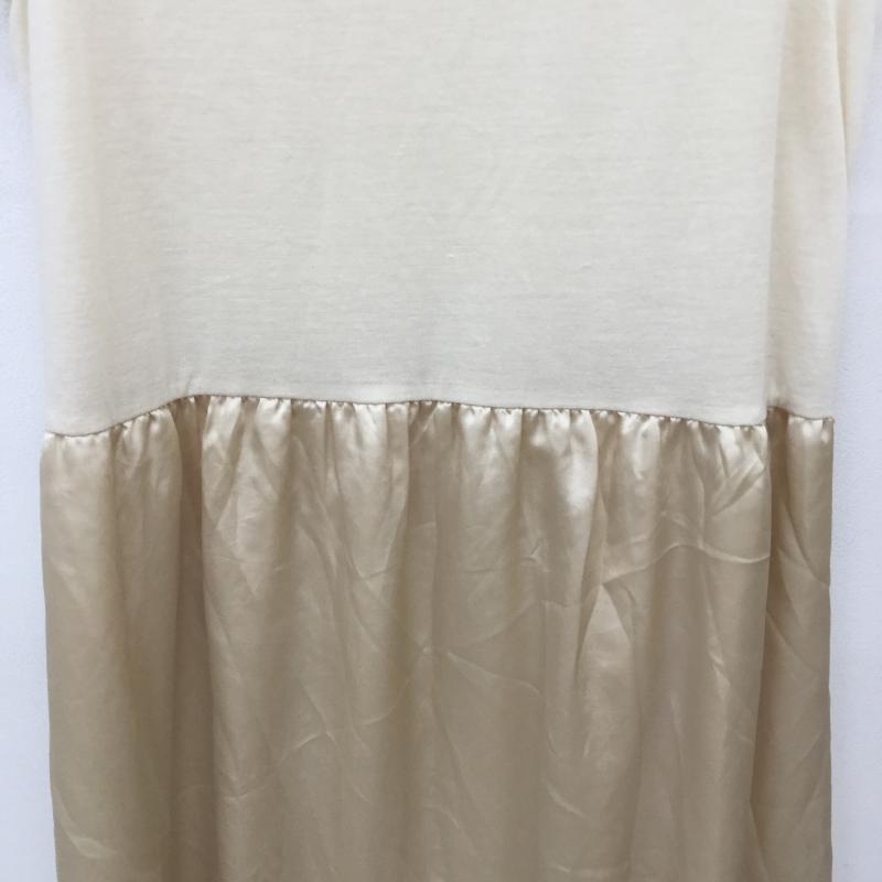 レプシムローリーズファーム LEPSIMLOWRYSFARM ワンピース ひざ丈スカート L  アイボリー / アイボリー /  レディース USED 古着 中古 10037553