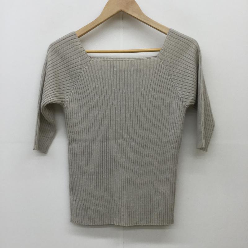 フィフス fifth カットソー 半袖 M  灰 / グレー /  レディース USED 古着 中古 10037699