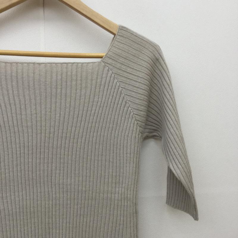 フィフス fifth カットソー 半袖 M  灰 / グレー /  レディース USED 古着 中古 10037699